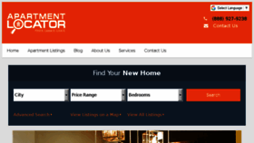 What Apartmentlocatorok.com website looked like in 2018 (5 years ago)