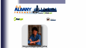 What Albanyfreenet.net website looked like in 2018 (5 years ago)