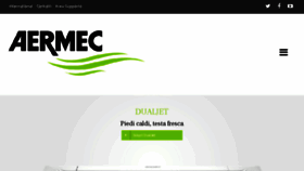What Aermec.it website looked like in 2018 (5 years ago)