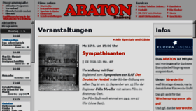 What Abaton.de website looked like in 2018 (5 years ago)