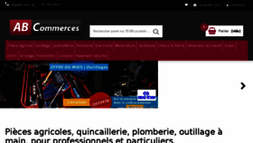 What Abcommerces.com website looked like in 2018 (5 years ago)