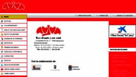 What Avivasalamanca.org website looked like in 2018 (5 years ago)