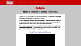 What Agilector.com website looked like in 2018 (5 years ago)