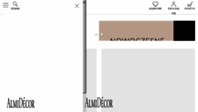 What Almidecor.com website looked like in 2018 (5 years ago)