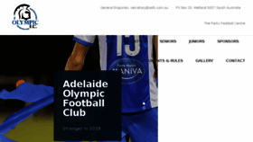 What Aofc.com.au website looked like in 2018 (5 years ago)