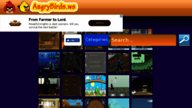 What Angrybirds.ws website looked like in 2018 (5 years ago)