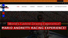 What Andrettiracing.com website looked like in 2018 (5 years ago)