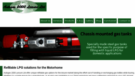 What Autogasleisure.co.uk website looked like in 2018 (6 years ago)