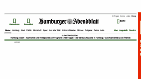 What Abendblatt-anzeigen.de website looked like in 2018 (5 years ago)