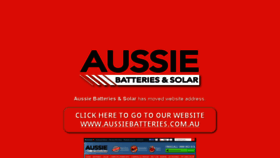 What Aussiebatteriessolar.com.au website looked like in 2018 (5 years ago)