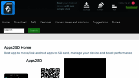 What Apps2sd.info website looked like in 2018 (5 years ago)