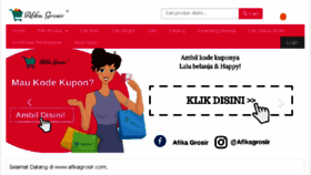 What Afikagrosir.com website looked like in 2018 (5 years ago)