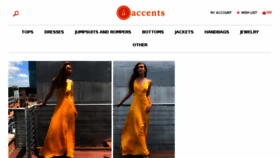 What Accentsstyle.com website looked like in 2018 (5 years ago)