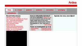 What Ardeahhw.nl website looked like in 2018 (5 years ago)