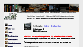 What Alan-2te-hand.de website looked like in 2018 (5 years ago)