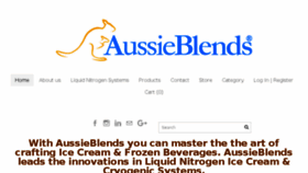 What Aussieblends.com website looked like in 2018 (5 years ago)