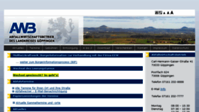 What Awb-gp.de website looked like in 2018 (6 years ago)