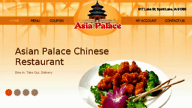 What Asianpalacespiritlake.com website looked like in 2018 (5 years ago)