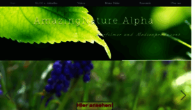 What Amazingnature-alpha.com website looked like in 2018 (5 years ago)