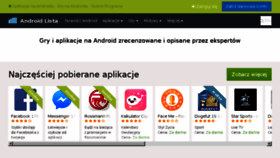 What Androidlista.pl website looked like in 2018 (5 years ago)
