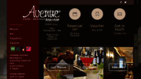 What Avenuecafe.ie website looked like in 2018 (5 years ago)
