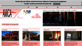 What Amicaimmobiliare.com website looked like in 2018 (7 years ago)