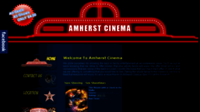 What Amherstcinema.com website looked like in 2018 (5 years ago)