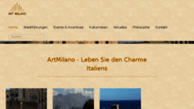 What Art-milano.com website looked like in 2018 (5 years ago)