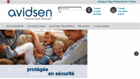 What Avidsen.com website looked like in 2018 (5 years ago)