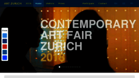 What Art-zurich.com website looked like in 2018 (5 years ago)
