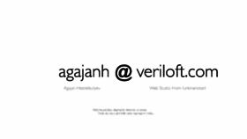 What Agajanh.com website looked like in 2018 (5 years ago)