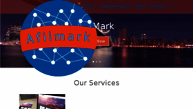 What Afilmark.com website looked like in 2018 (5 years ago)