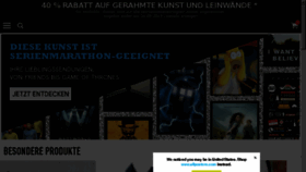 What Allposters.at website looked like in 2018 (6 years ago)