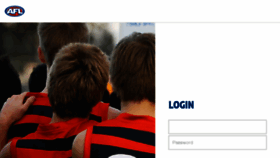 What Afl.androgogic.com.au website looked like in 2018 (5 years ago)