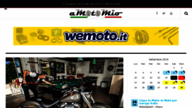 What Amotomio.it website looked like in 2018 (5 years ago)