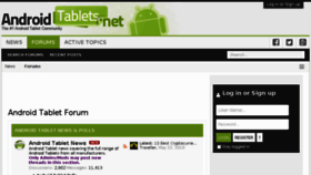 What Androidtablets.net website looked like in 2018 (5 years ago)