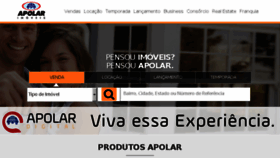 What Apolar.com.br website looked like in 2018 (5 years ago)