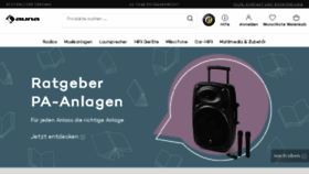 What Auna-multimedia.de website looked like in 2018 (5 years ago)