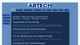 What Artech-saugtechnik.eu website looked like in 2018 (5 years ago)