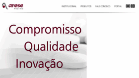 What Arese.com.br website looked like in 2018 (5 years ago)