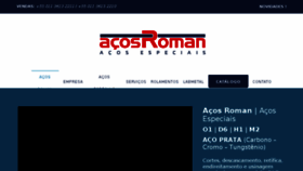What Acosroman.com website looked like in 2018 (5 years ago)