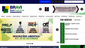 What Abpitv.com.br website looked like in 2018 (5 years ago)