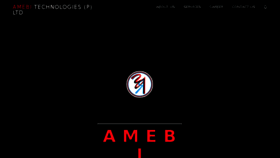 What Amebilive.com website looked like in 2018 (5 years ago)