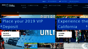 What Amgentourofcalifornia.com website looked like in 2018 (6 years ago)