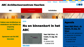 What Architectuurhaarlem.nl website looked like in 2018 (5 years ago)