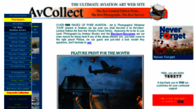 What Avcollect.com website looked like in 2018 (5 years ago)