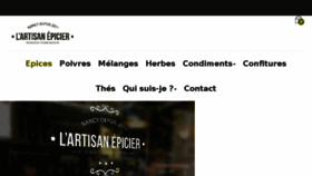 What Artisan-epicier.com website looked like in 2018 (5 years ago)
