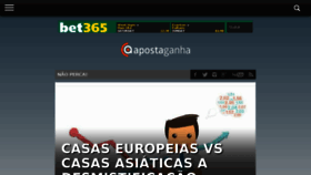 What Apostanacional.com website looked like in 2018 (5 years ago)