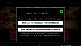 What Abdulsfoodtogo.co.uk website looked like in 2018 (5 years ago)