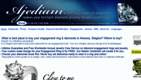 What Ajediam.pl website looked like in 2018 (5 years ago)